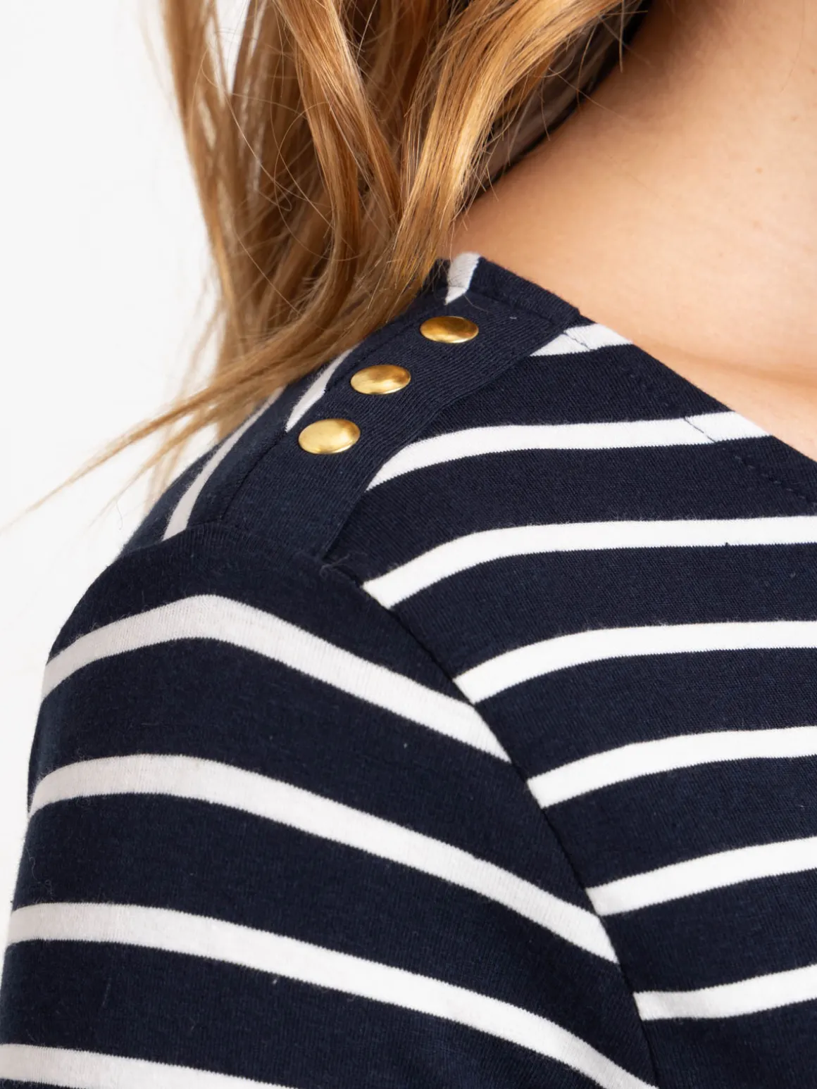 Tee-shirt rayé maternité femme
