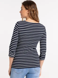 Tee-shirt rayé maternité femme