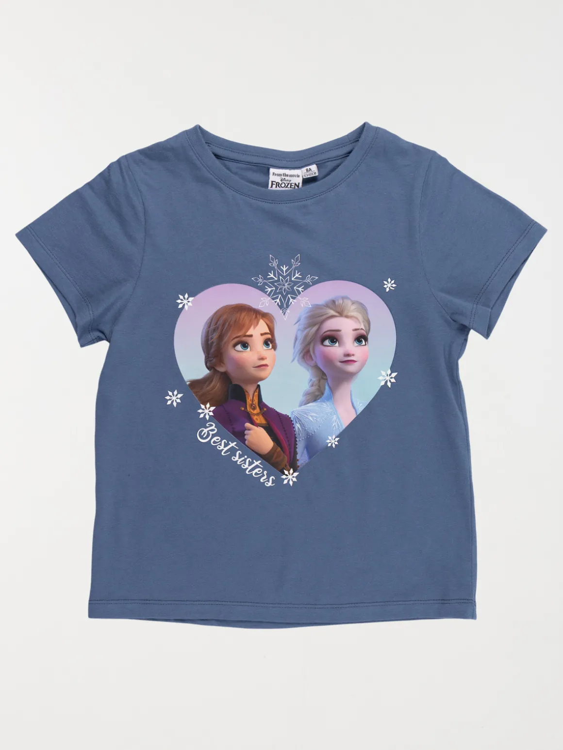 Tee-shirt Reine des Neiges fille (3-10A)