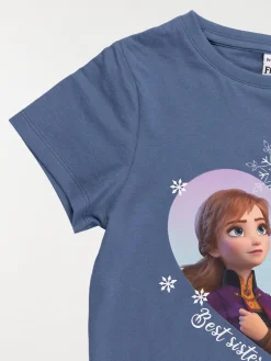 Tee-shirt Reine des Neiges fille (3-10A)