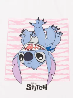 Tee-shirt Stitch blanc fille (XXS-M)