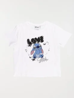 Tee-shirt Stitch blanc fille (XXS-M)