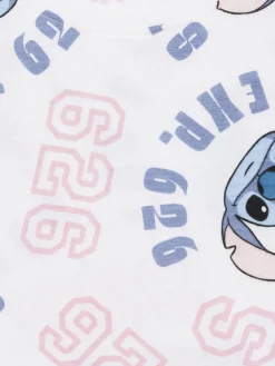 Tee-shirt Stitch blanc fille (XXS-M)
