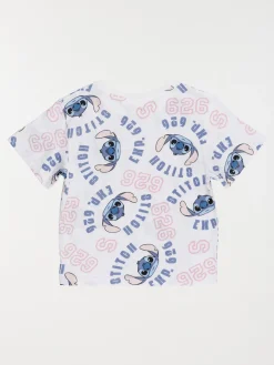 Tee-shirt Stitch blanc fille (XXS-M)