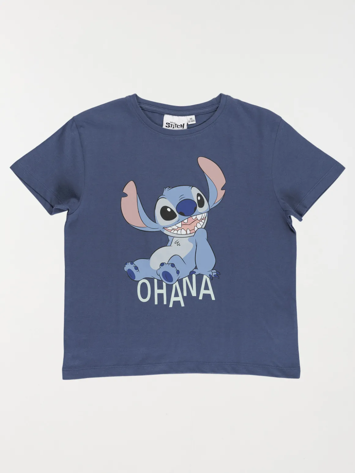 Tee-shirt Stitch bleu fille (XXS-M)