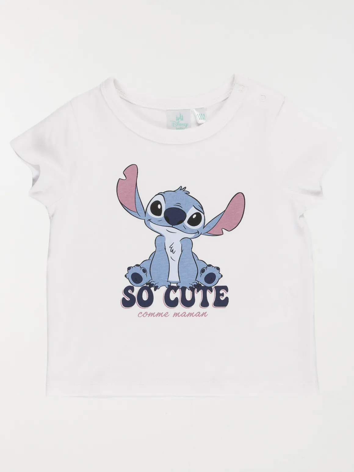 Tee-shirt Stitch fille (3-36M)