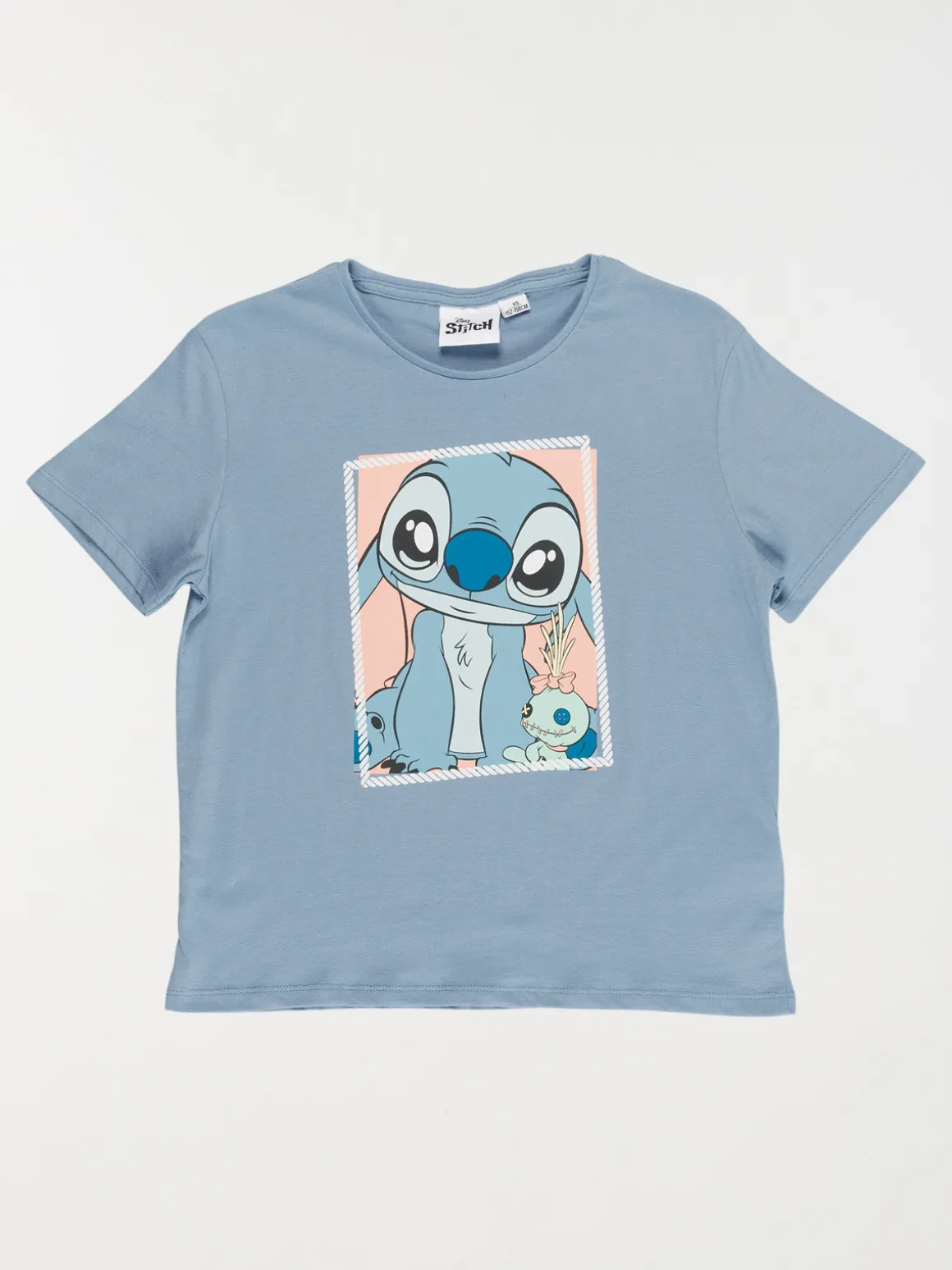 Tee-shirt Stitch fille (XXS-M)