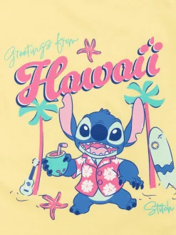 Tee-shirt Stitch Hawaï fille (3-12A)