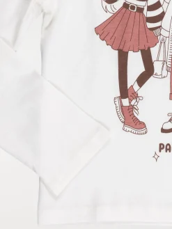 Tee-shirt team paillettes fille (3-12A)