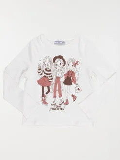 Tee-shirt team paillettes fille (3-12A)