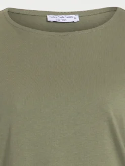 Tee-shirt trèfle grande taille femme