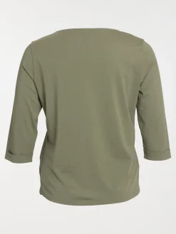 Tee-shirt trèfle grande taille femme