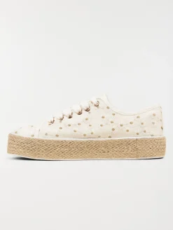 Tennis brodée plateforme femme (36-41)