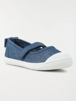 Tennis coloris navy fille (31-35)