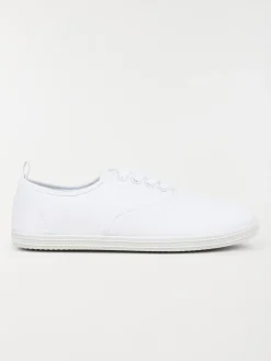 Tennis en toile blanche femme (37-42)