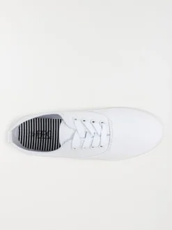 Tennis en toile blanche femme (37-42)