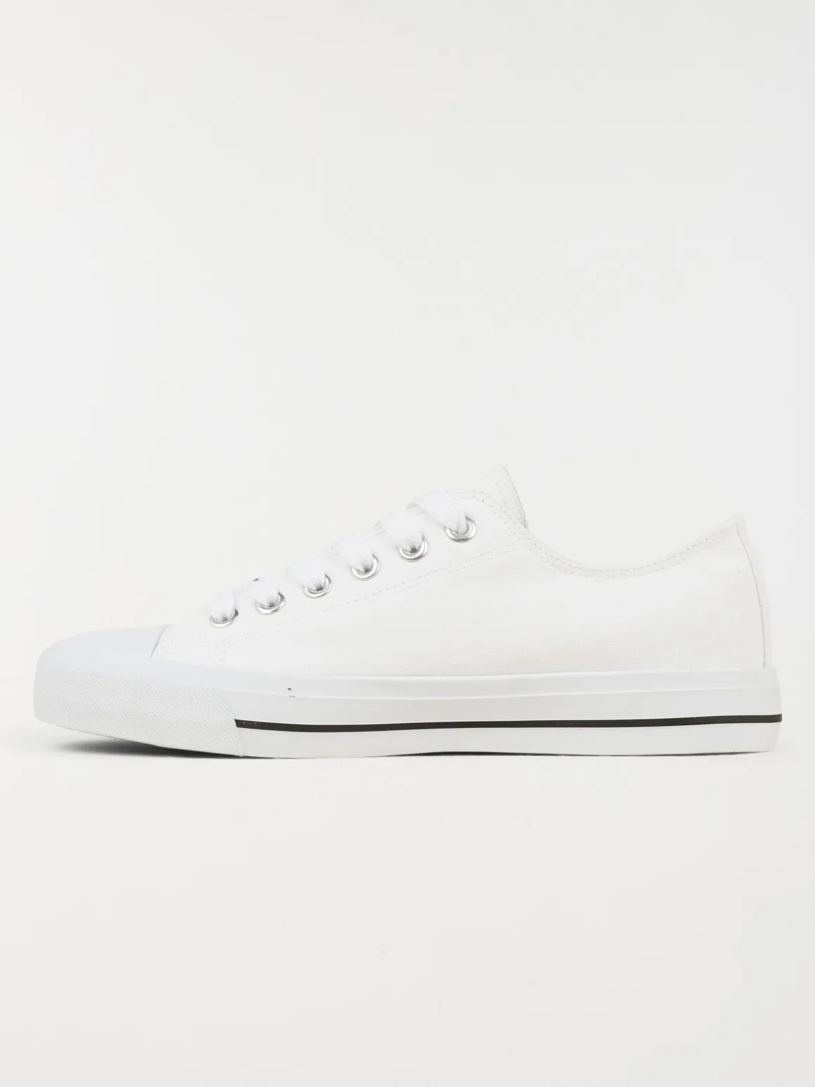 Tennis en toile blanche femme (36-41)