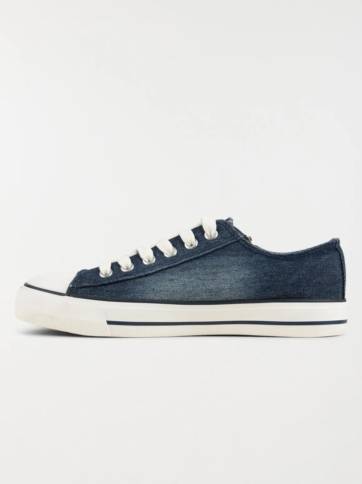 Tennis en toile bleu jean femme (37-42)