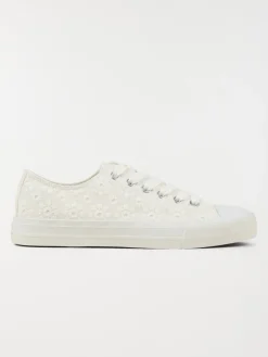 Tennis en toile brodée femme (36-41)