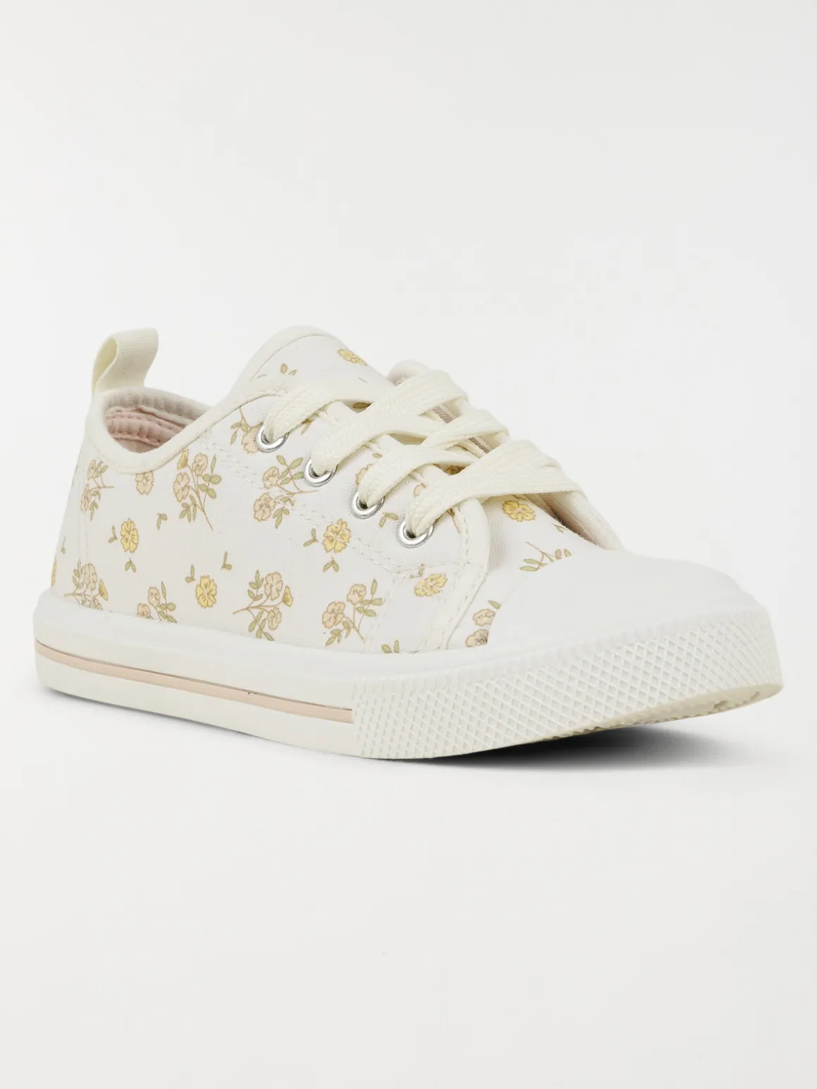 Tennis en toile fleurie fille (31-36)