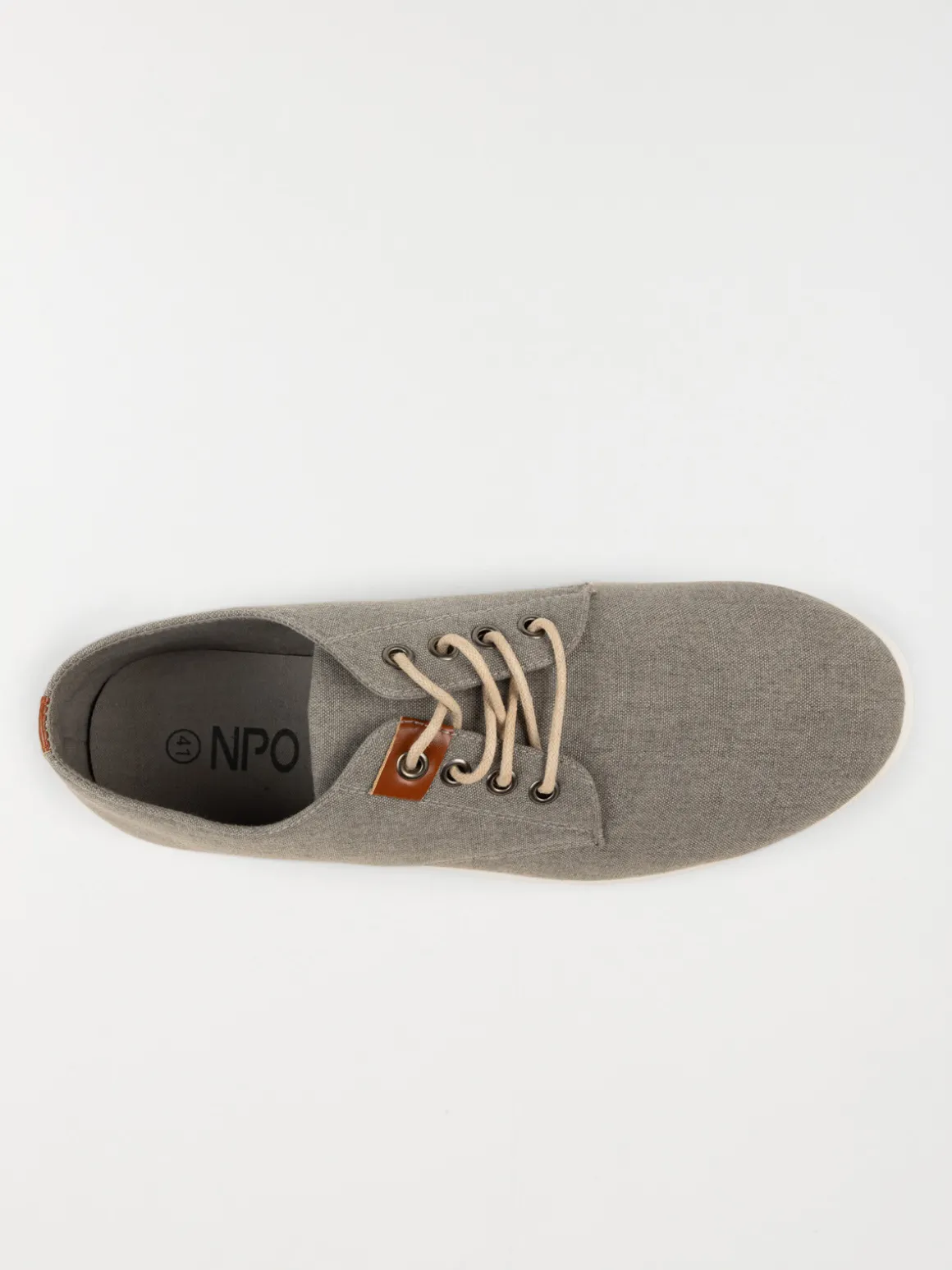 Tennis en toile grise homme (40-45)