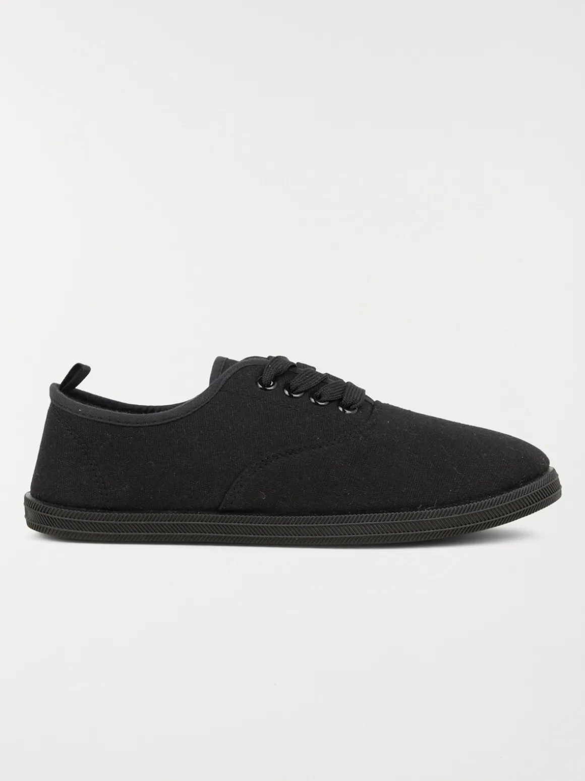 Tennis en toile noires femme (37-42)