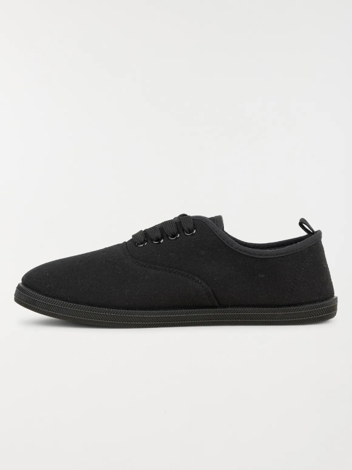 Tennis en toile noires femme (37-42)