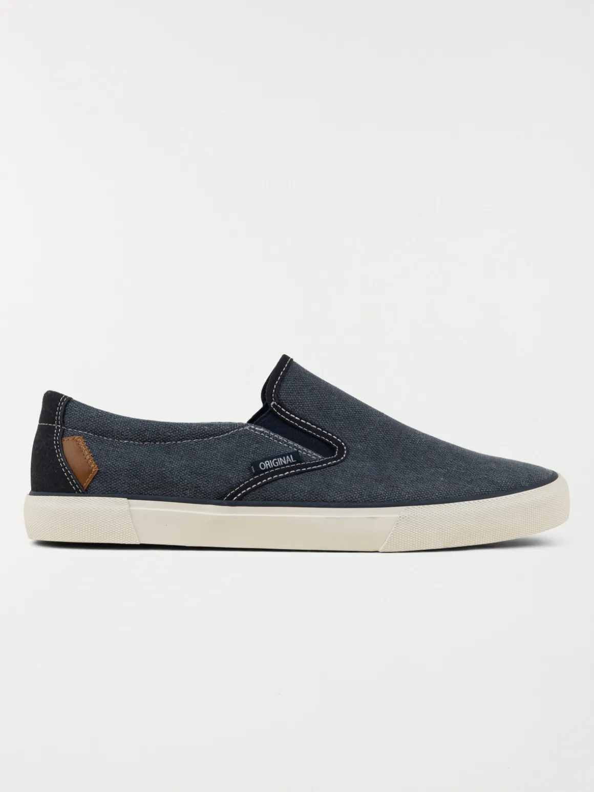 Tennis en toile slip-on homme (40-45)