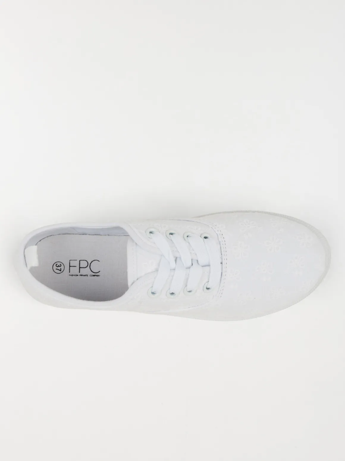 Tennis femme broderie anglaise (37-42)