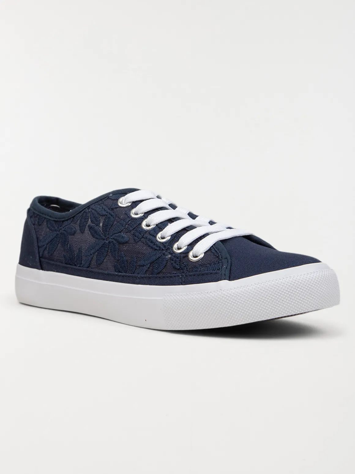 Tennis femme dentelle fleurie (36-41)