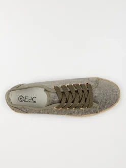 Tennis kaki plateforme femme (36-41)