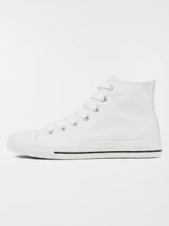 Tennis montantes blanches femme (36-41)
