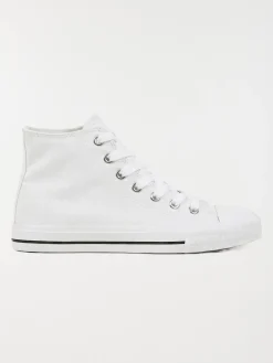 Tennis montantes blanches femme (36-41)