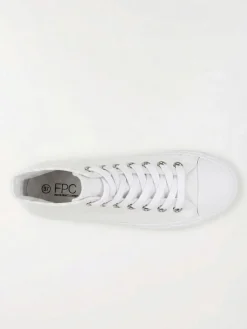 Tennis montantes blanches femme (36-41)