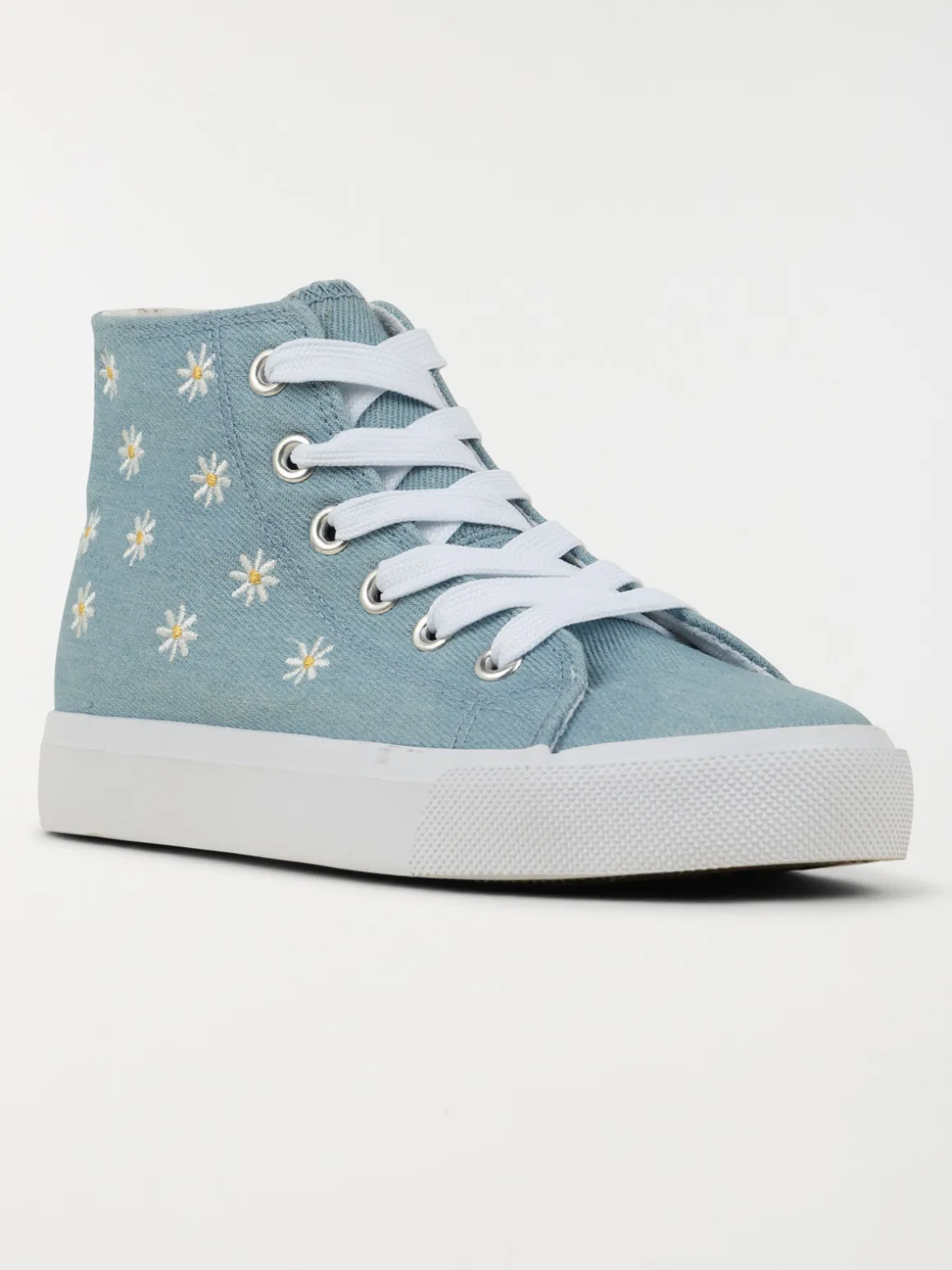 Tennis montantes fleurs fille (31-36)
