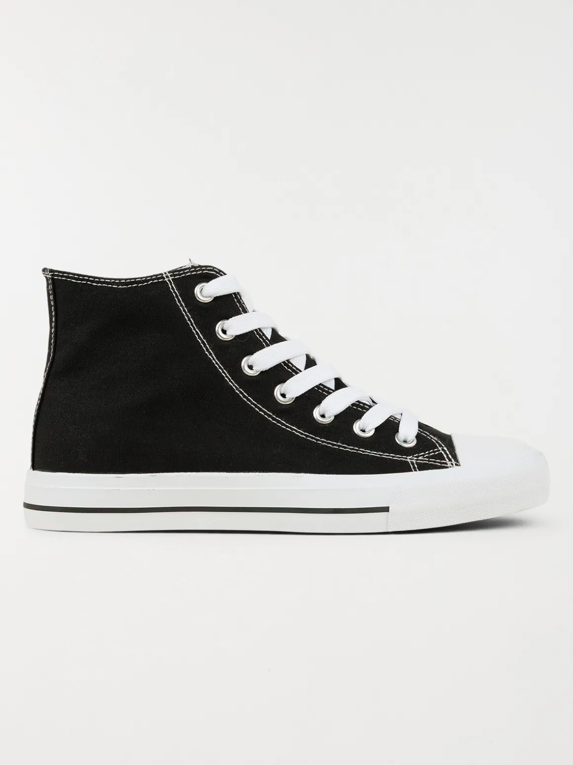 Tennis montantes noires femme (36-41)