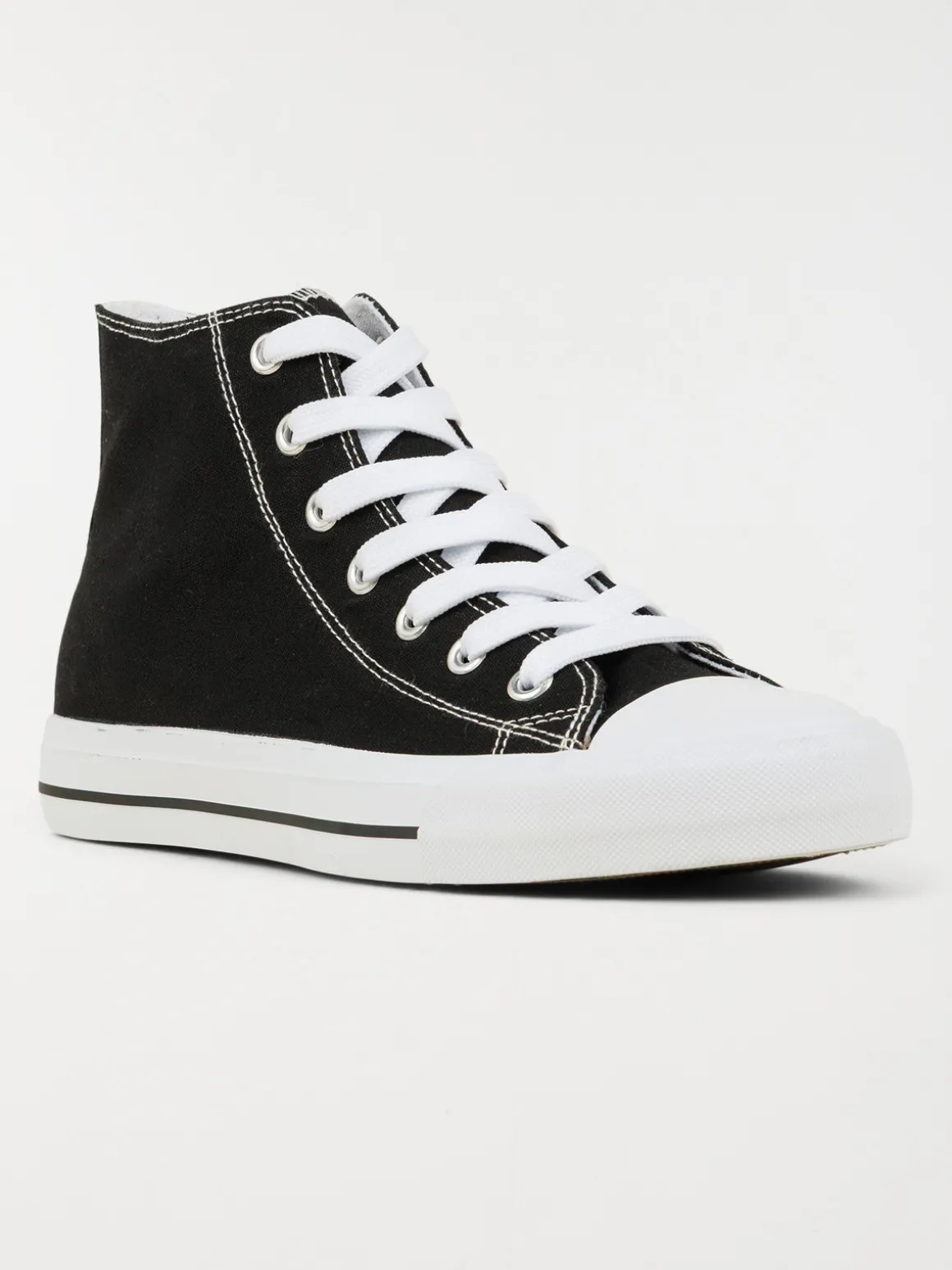 Tennis montantes noires femme (36-41)