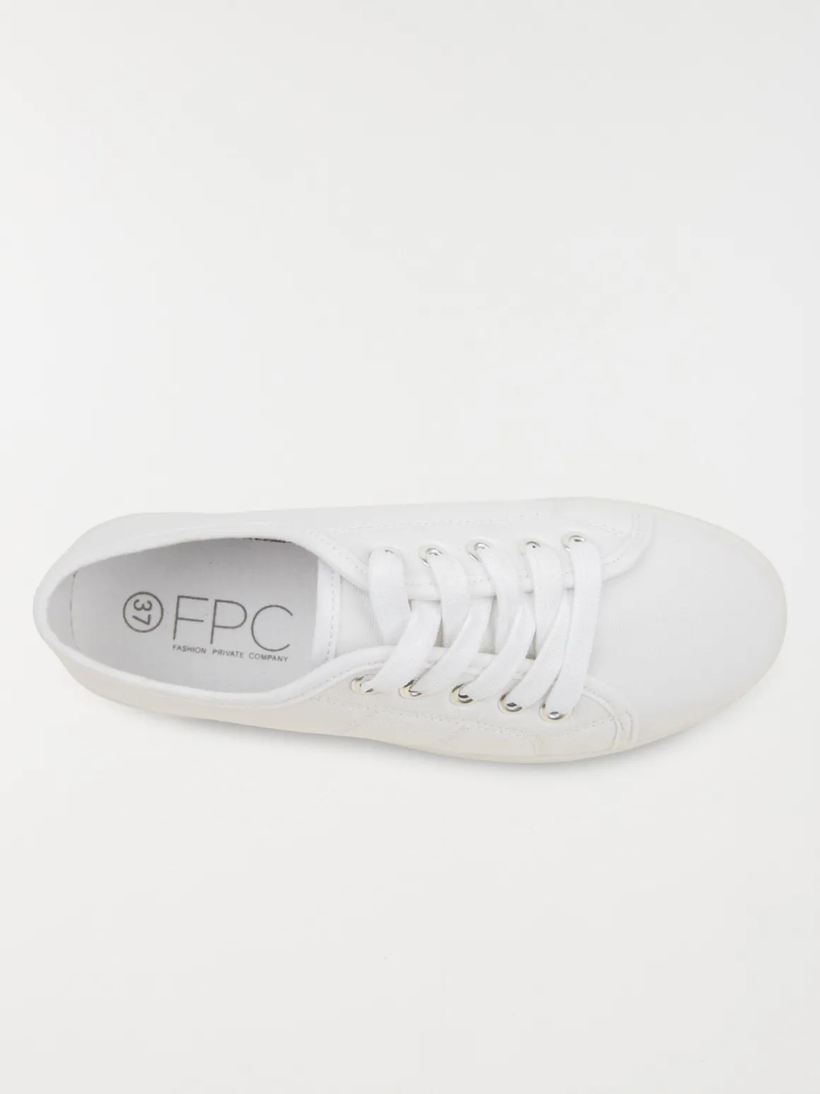 Tennis plateforme blanche femme (36-41)