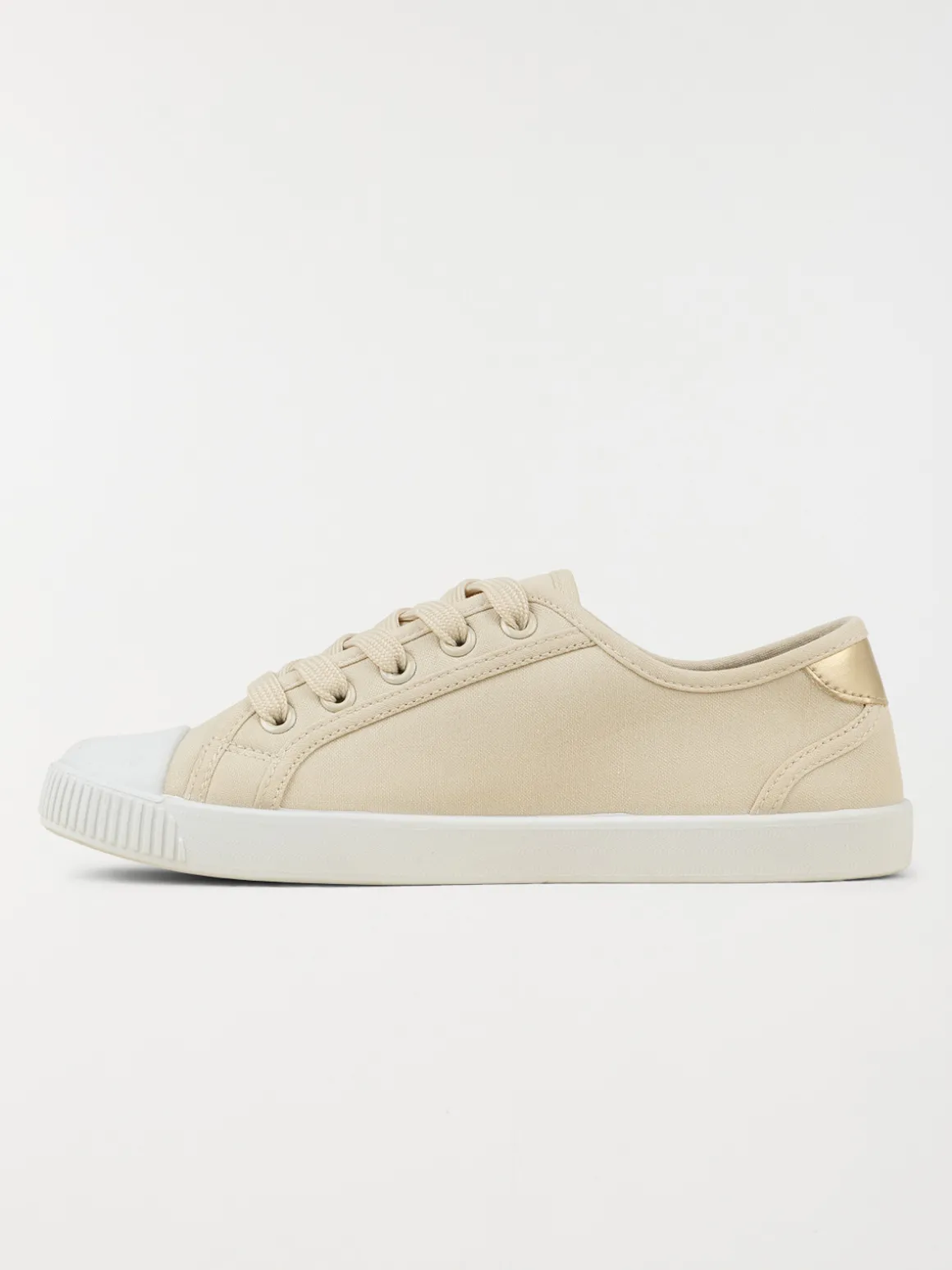 Tennis toile beige femme (36-41)