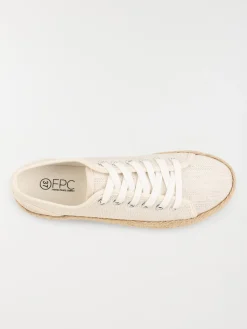 Tennis toile beige femme (36-41)