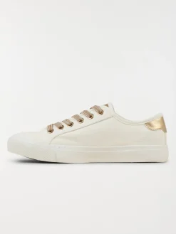 Tennis toile blanche femme (36-41)