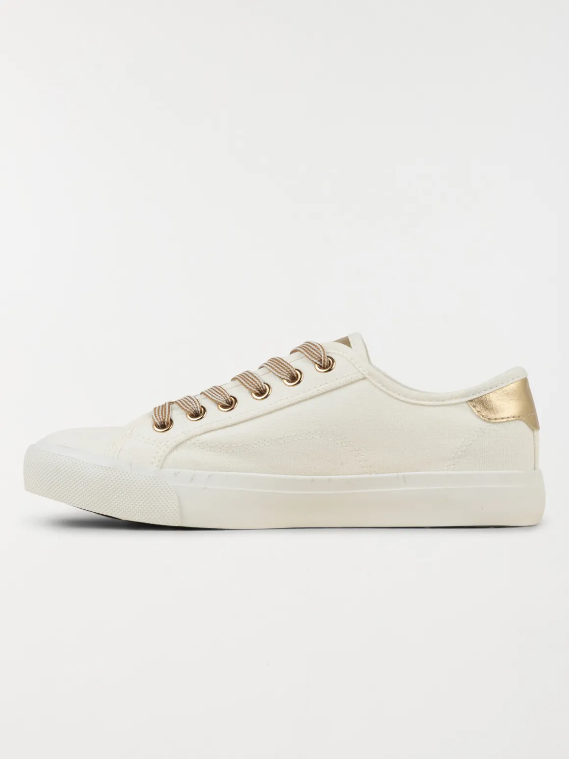 Tennis toile blanche femme (36-41)