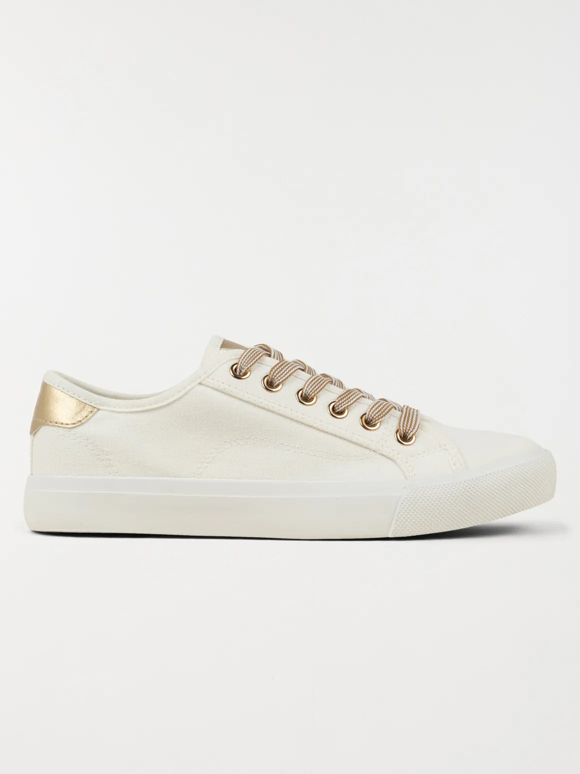 Tennis toile blanche femme (36-41)