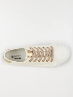 Tennis toile blanche femme (36-41)