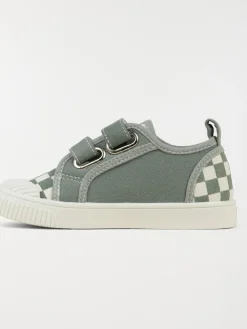 Tennis toile damier garçon (24-30)