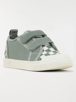 Tennis toile damier garçon (20-23)