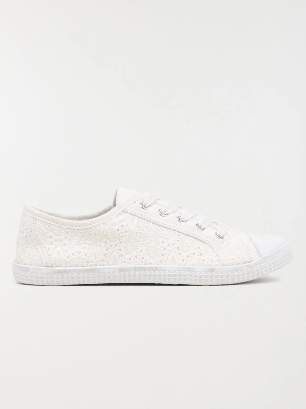 Tennis toile dentelle femme (36-42)