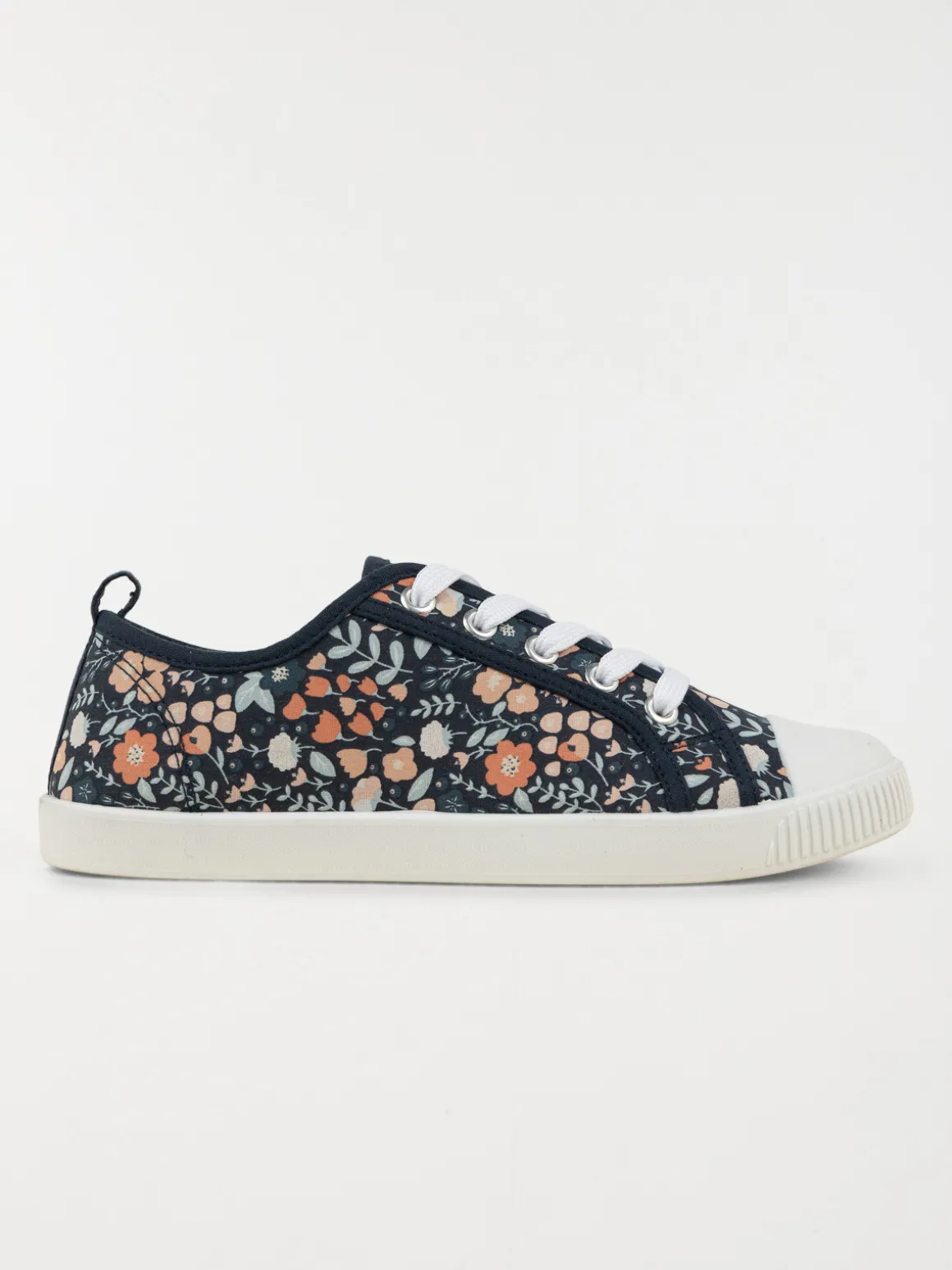 Tennis toile fleurie femme (36-41)
