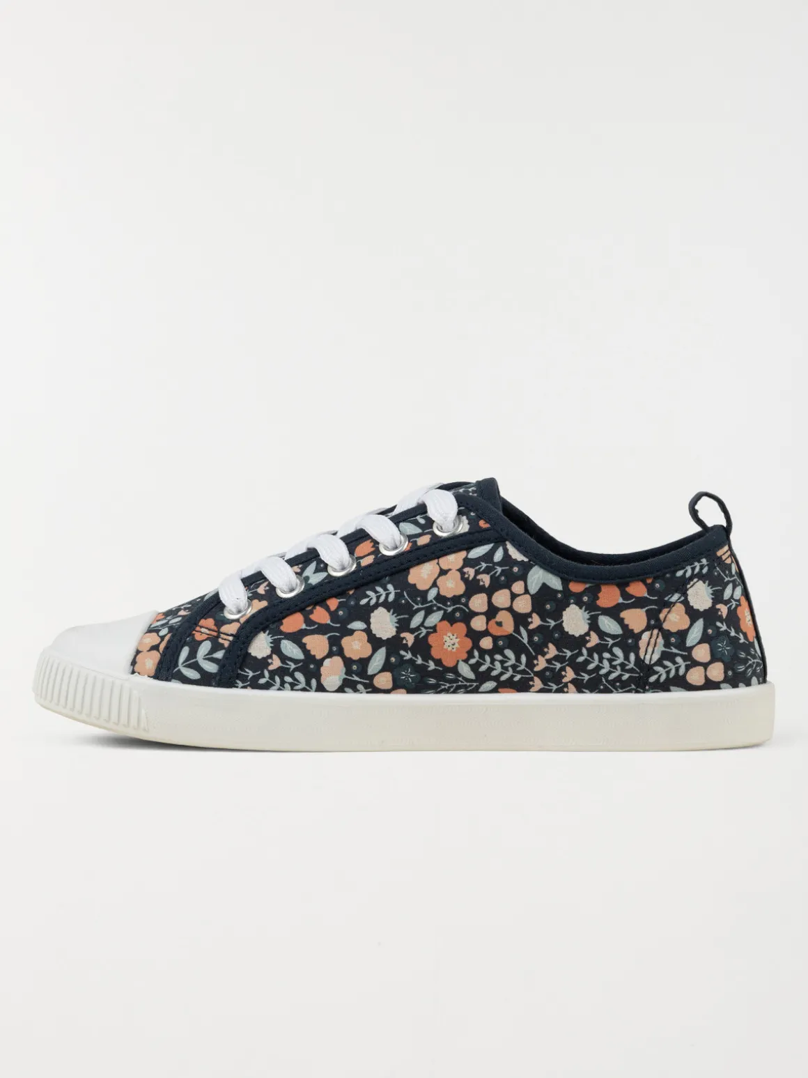Tennis toile fleurie femme (36-41)
