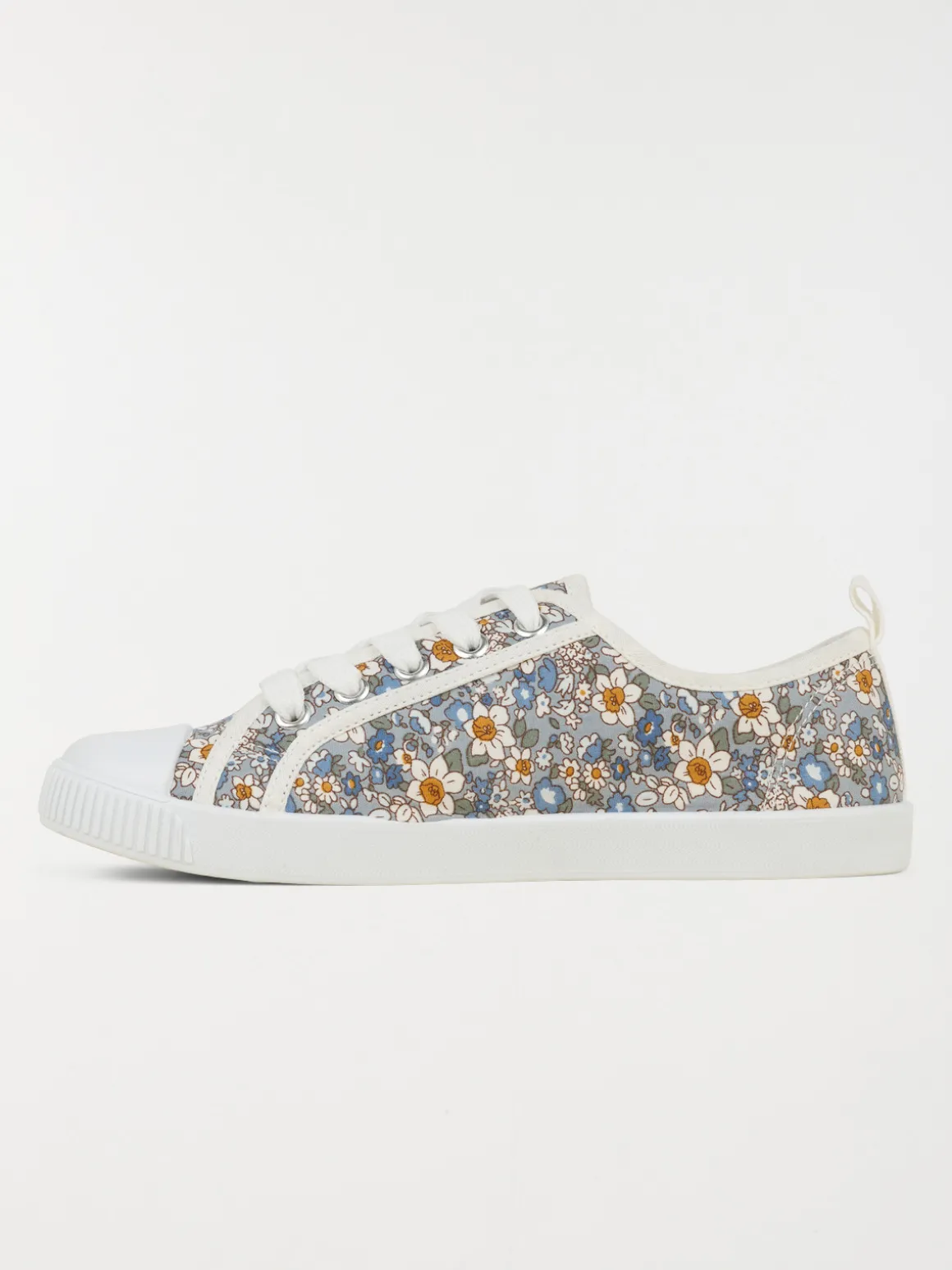 Tennis toile fleurie femme (36-41)